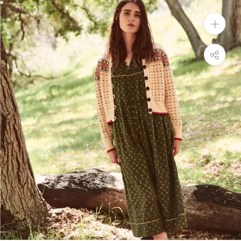 THE GREAT. Ornament Cardigan - Picture 1 of 5